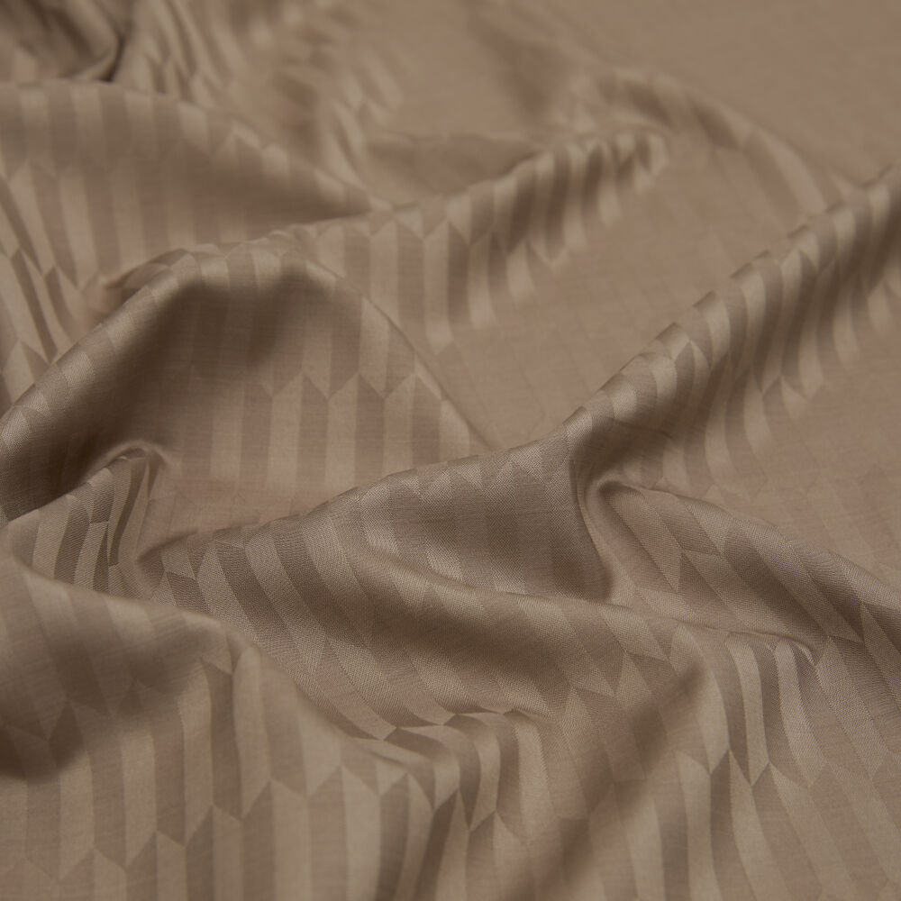 Mink Drop Pattern Jacquard Wool Silk Scarf - Vismara