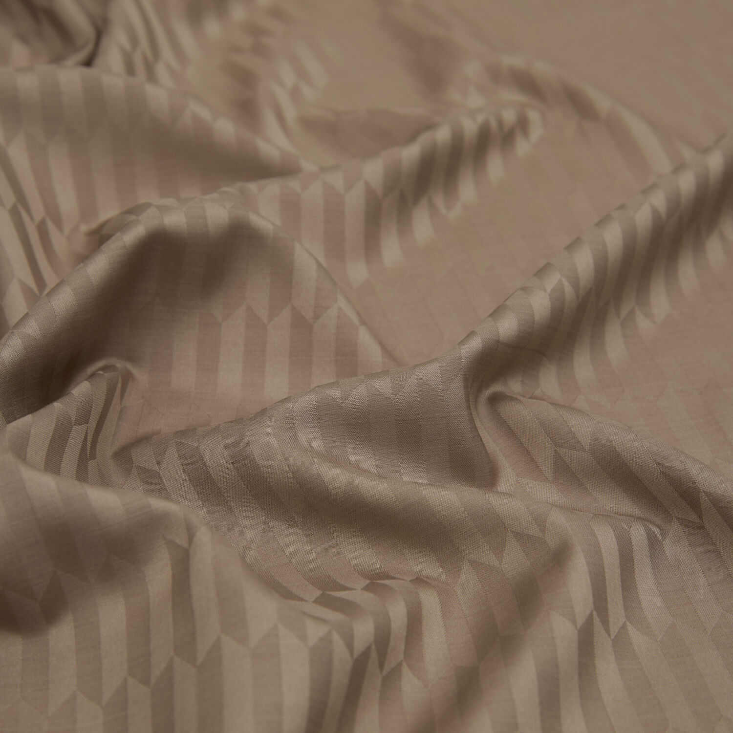Mink Drop Pattern Jacquard Wool Silk Scarf - 2