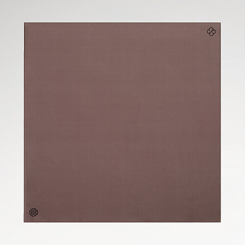 Red Tile - Mint Double-Sided Twill Silk Square Scarf - Vismara