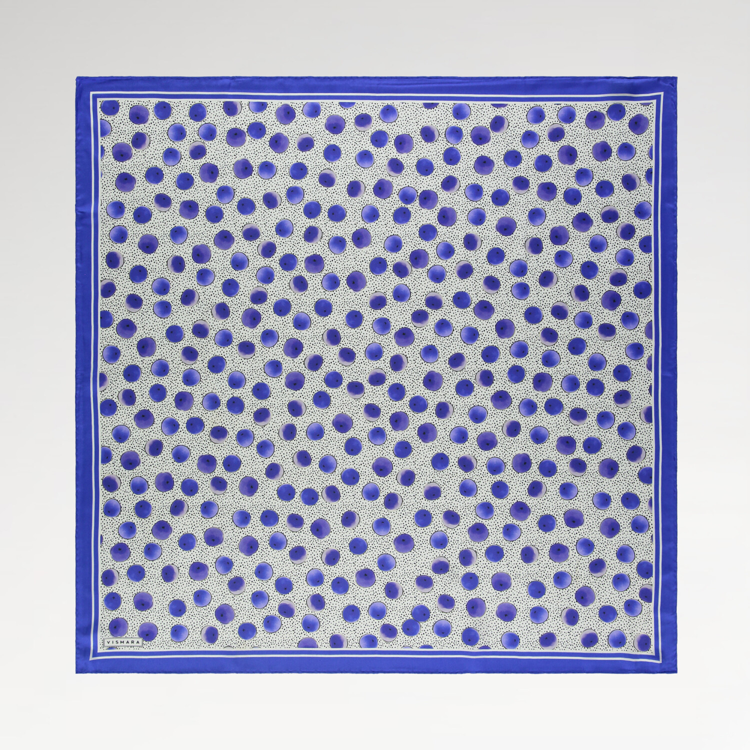 Saks Artistic Point Patterned Twill Silk Square Scarf - 1